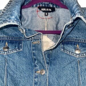 SER.O.YA Classic Blue Denim Jacket